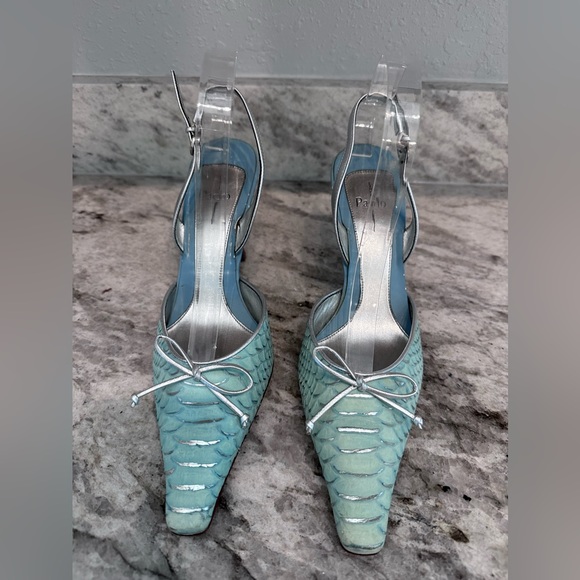 LINEA PAOLO Sling Back Pumps Sz 8 - Picture 4 of 9